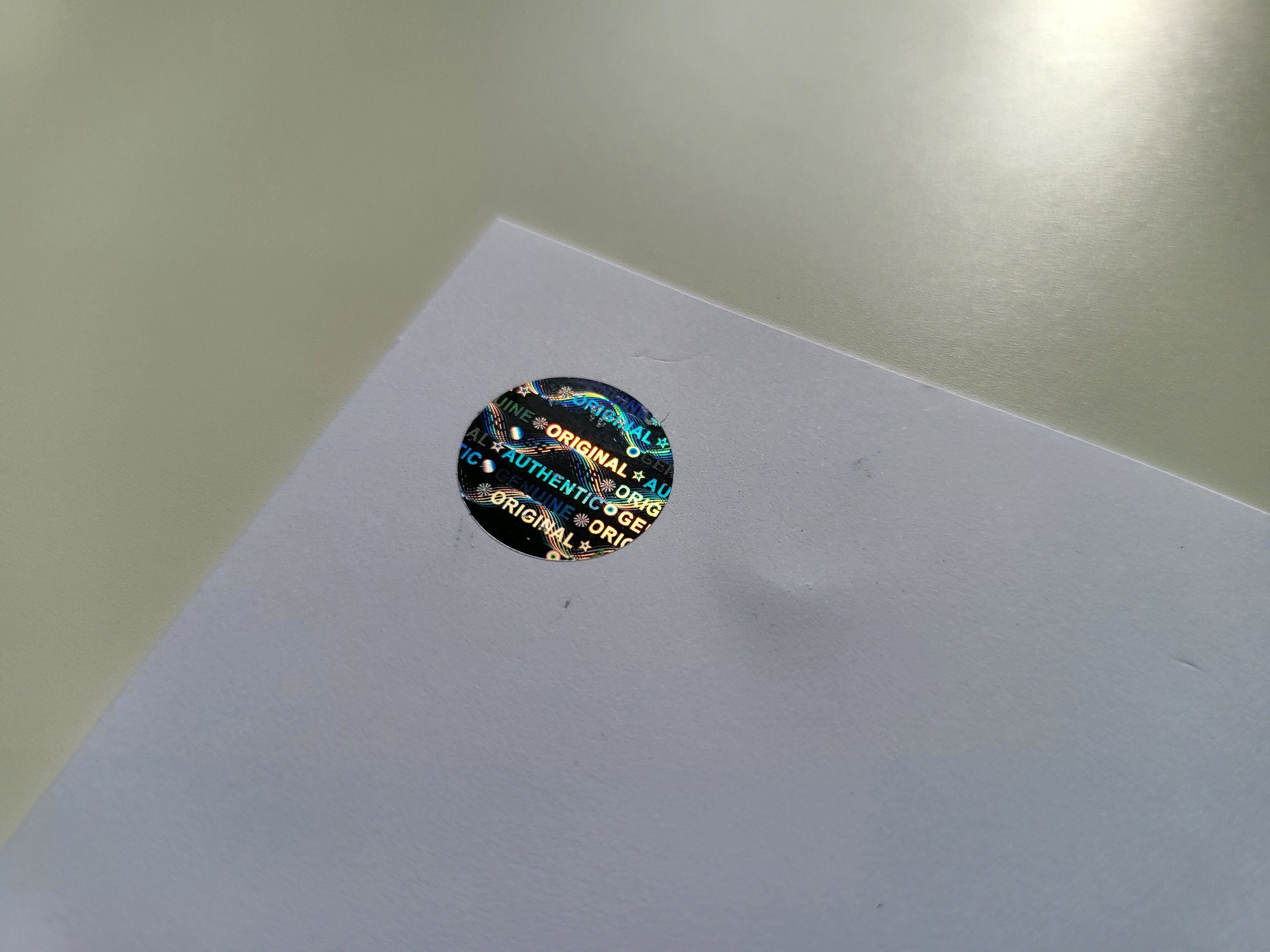 Original, Authentic Holographic Seal For Certificates (LSGR) - Image 5