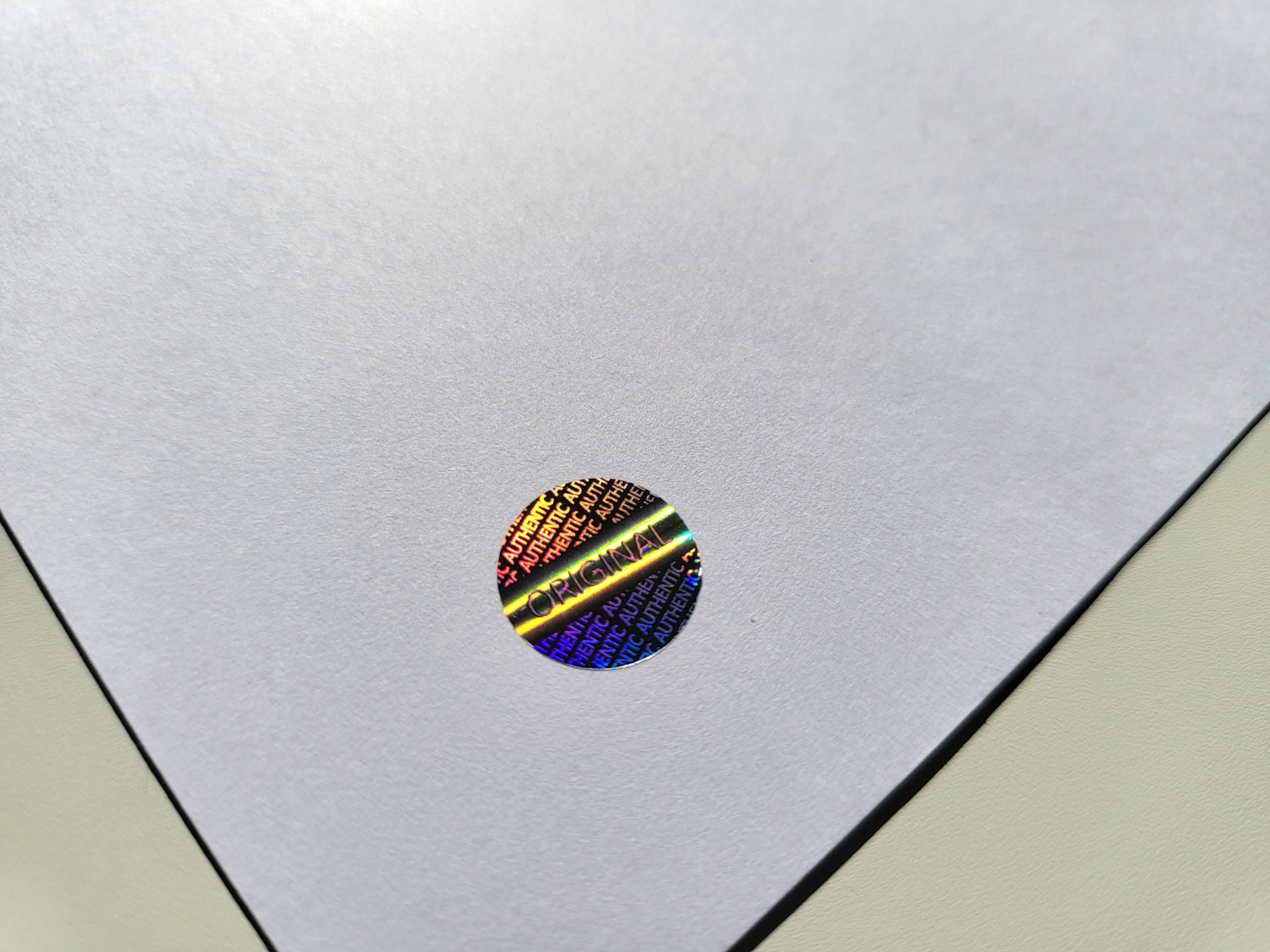 Holographic Certificate 'Original' Sticker (LSGR) - Image 4