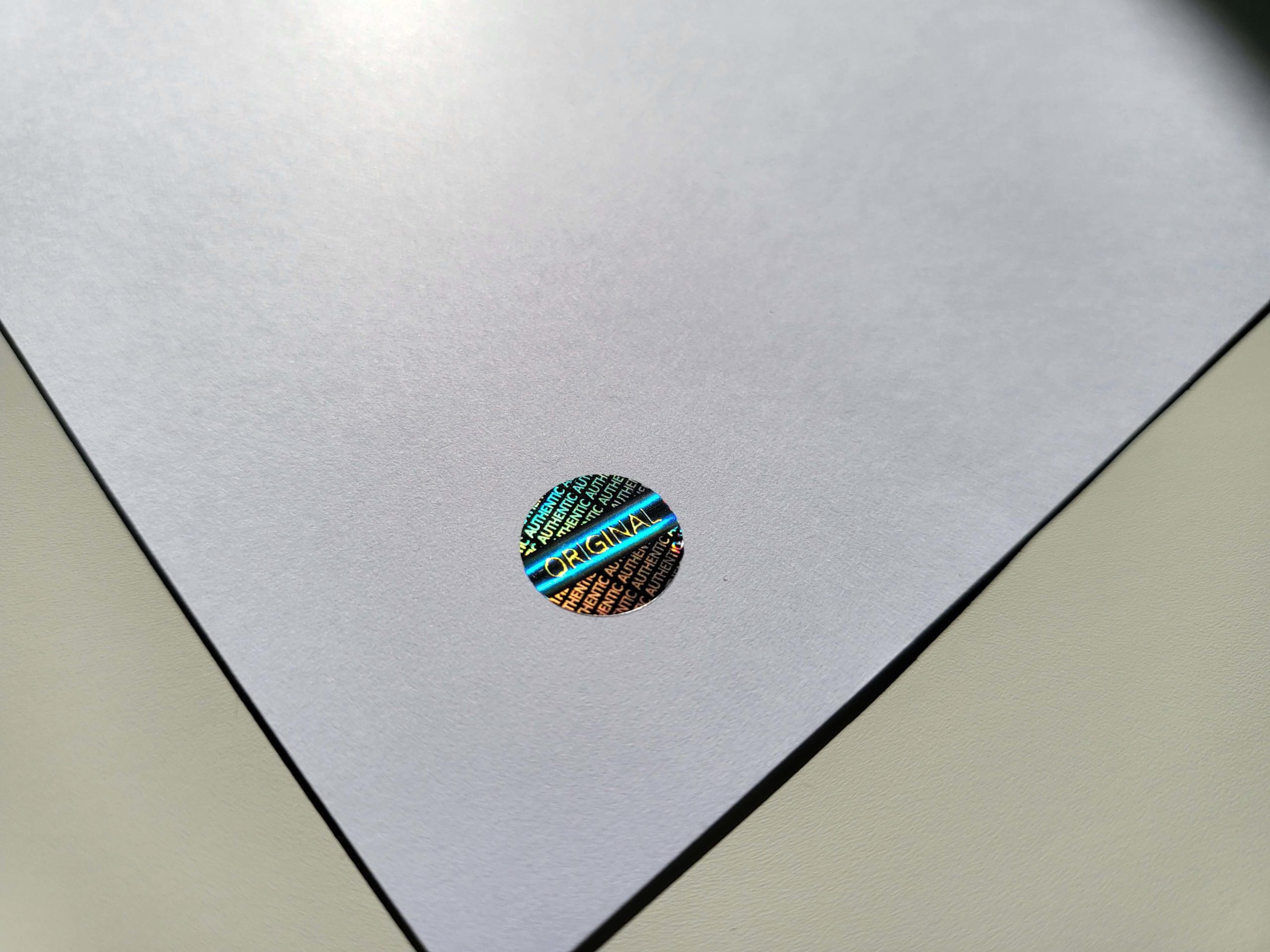 Holographic Certificate 'Original' Sticker (LSGR) - Image 3