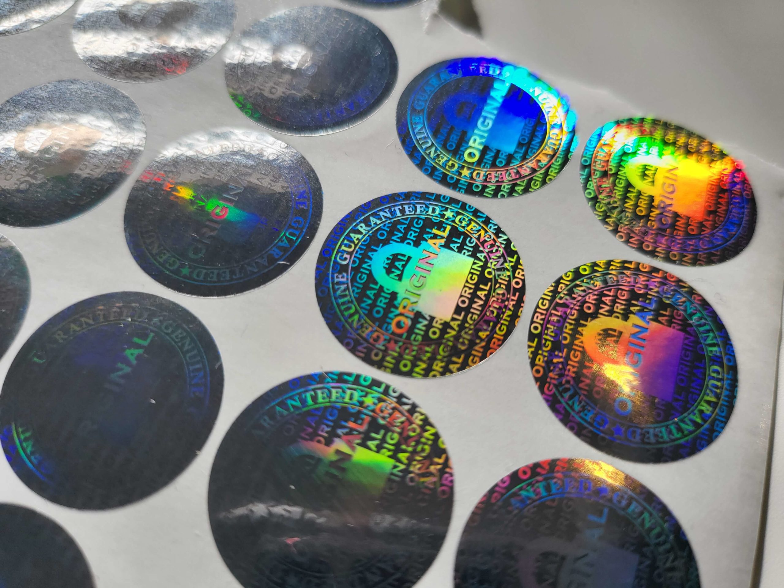 Original Padlock Certificate Holographic Sticker (LGSR) - Image 6