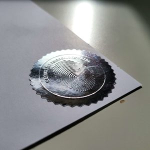 Genuine Grade Embossed Silver Foils