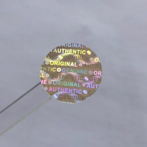 Original, Authentic Holographic Seal For Certificates (LSGR)