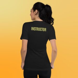 Ladies Instructor Short Sleeve V-Neck T-Shirt
