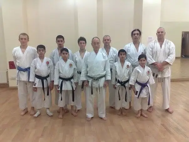 Training alongside the legendary Abe Keigo Sensei