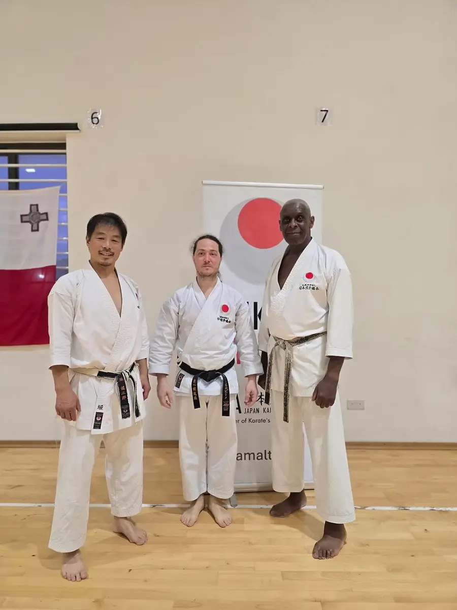 Explore JKA Malta Gasshuku with Roy Tomlin MBE and Ken Hori